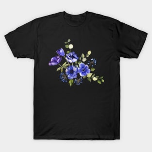 Blue Flowers T-Shirt